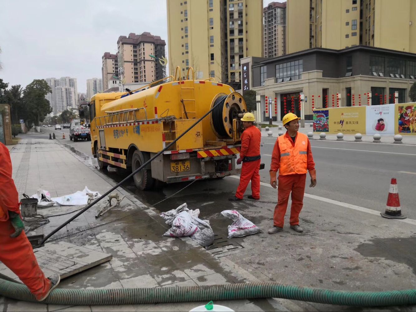 津市排污管道清淤-管道清洗